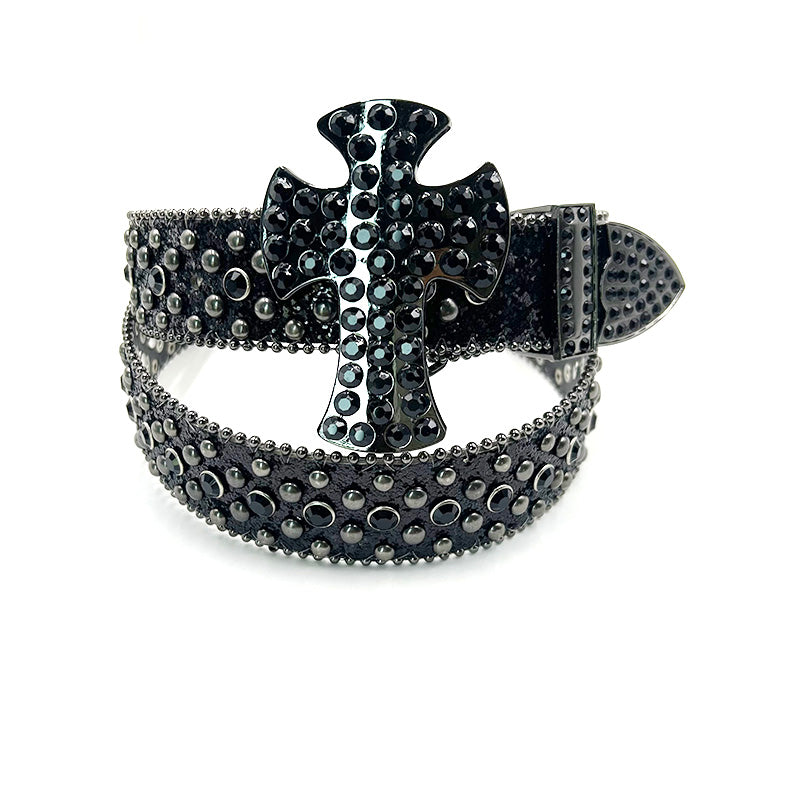 Chrome Cross Belt