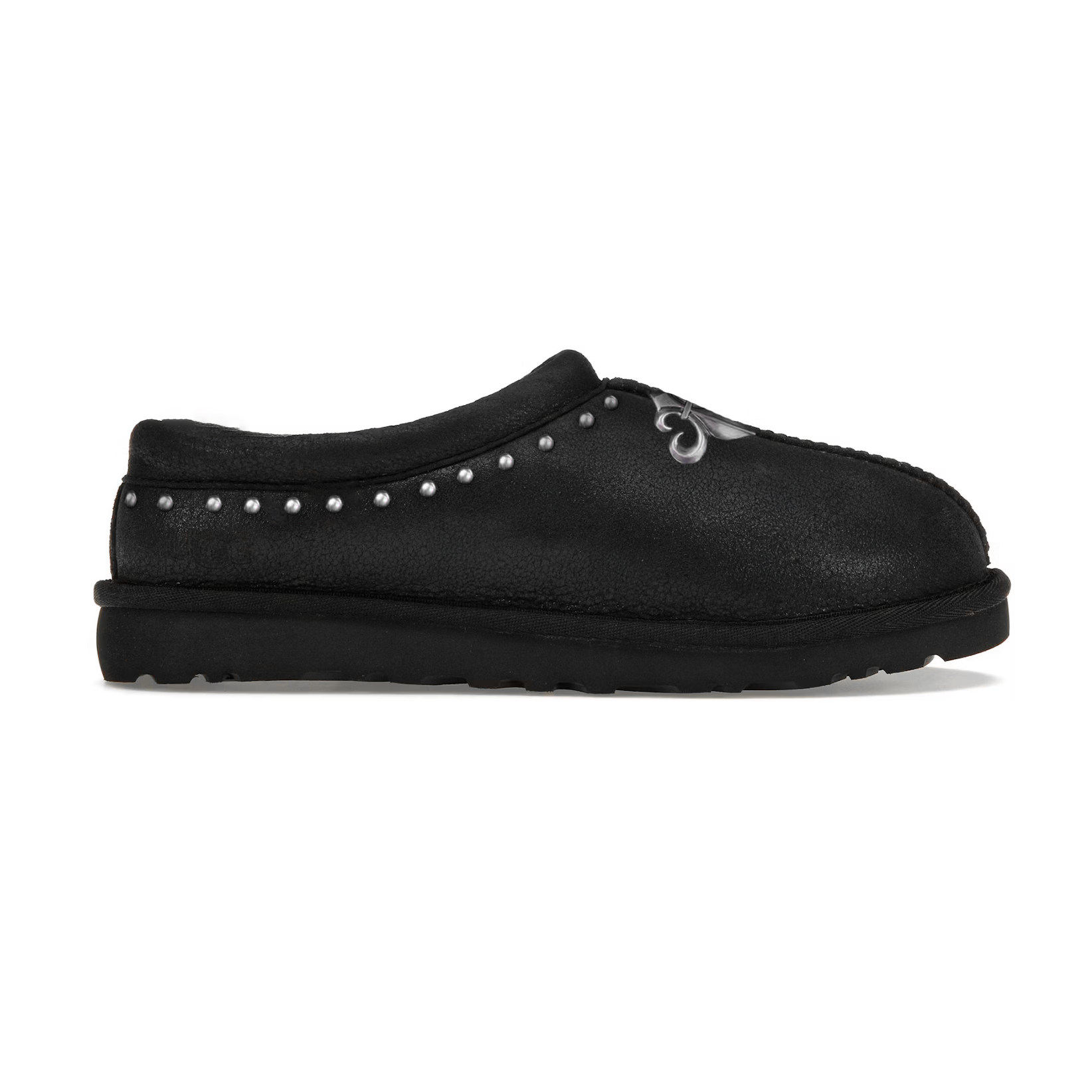 Chrome Fleur Mules - SALE ENDS TODAY