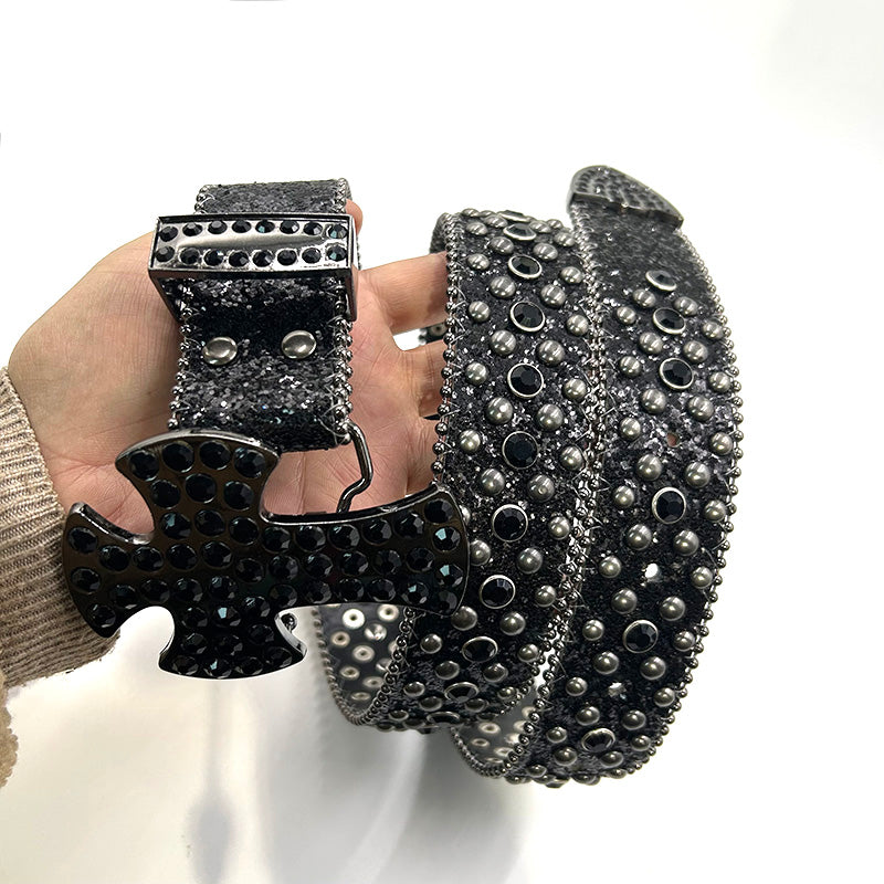Chrome Cross Belt